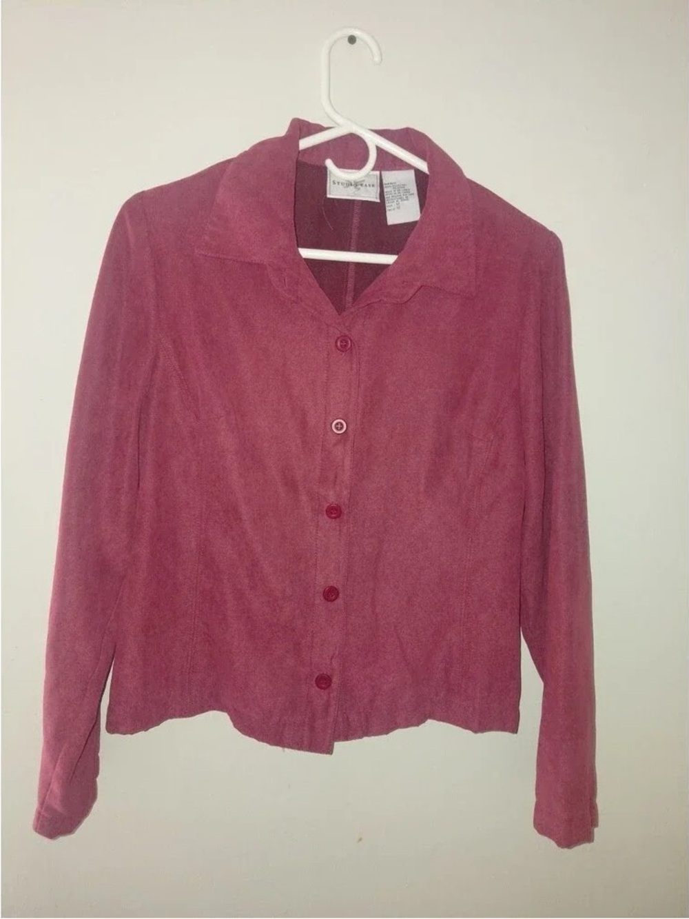 Pendleton Rose Pink Button-Front Collared Shirt